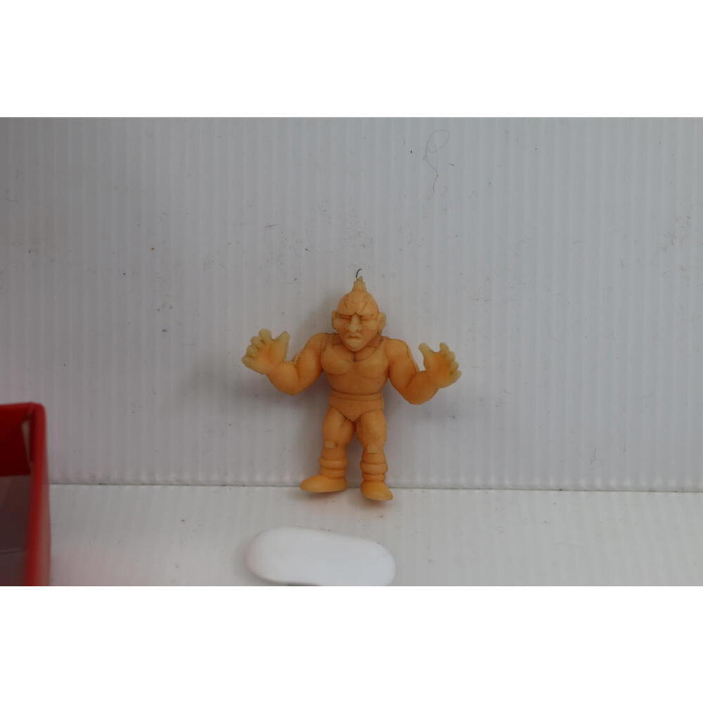 Muscle m.u.s.c.l.e men kinnikuman SHISHIKABABU 08 1985 orange mattel toy figure